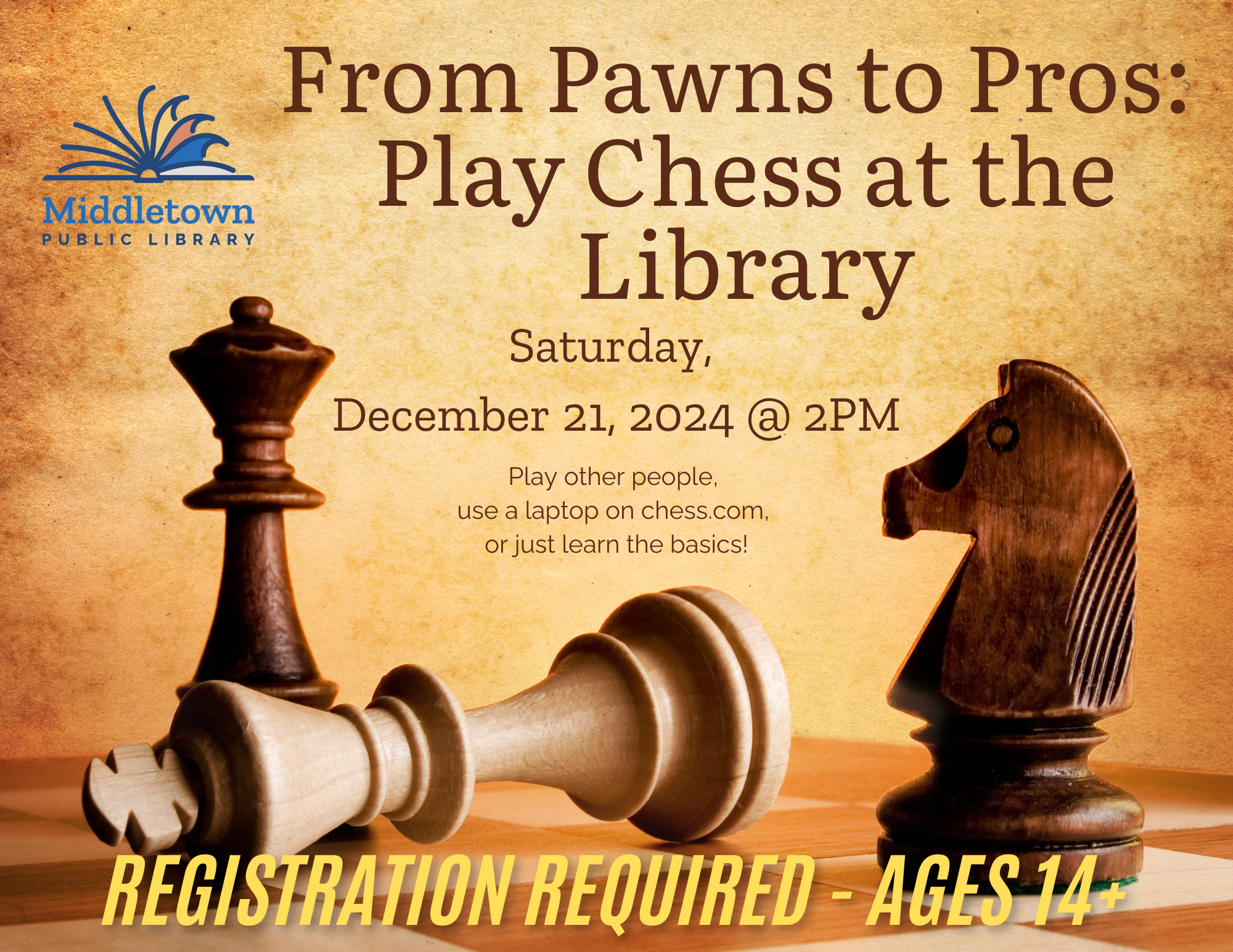 From Pawns to Pros Learn Chess at the Library