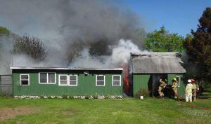 Third Beach Green House on Fire