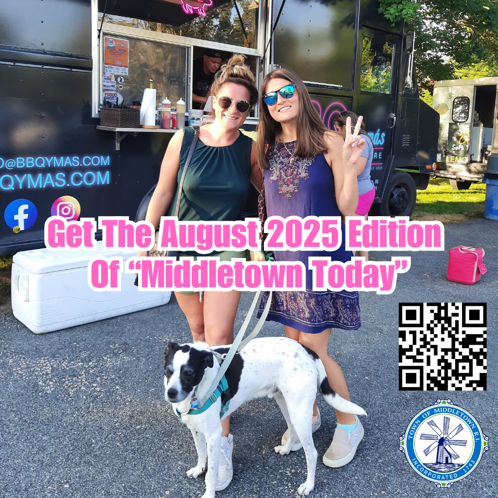 Middletown Today August Graphic Women In Front Of Food Truck