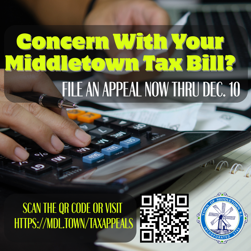 Tax Appeals Now Thru Dec. 10 Graphic Calculator