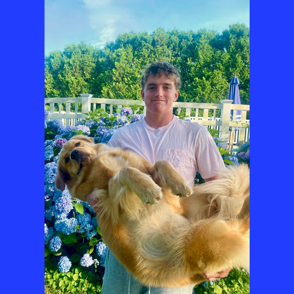 Middletown High Senior Finn McCarthy & The Family Pup