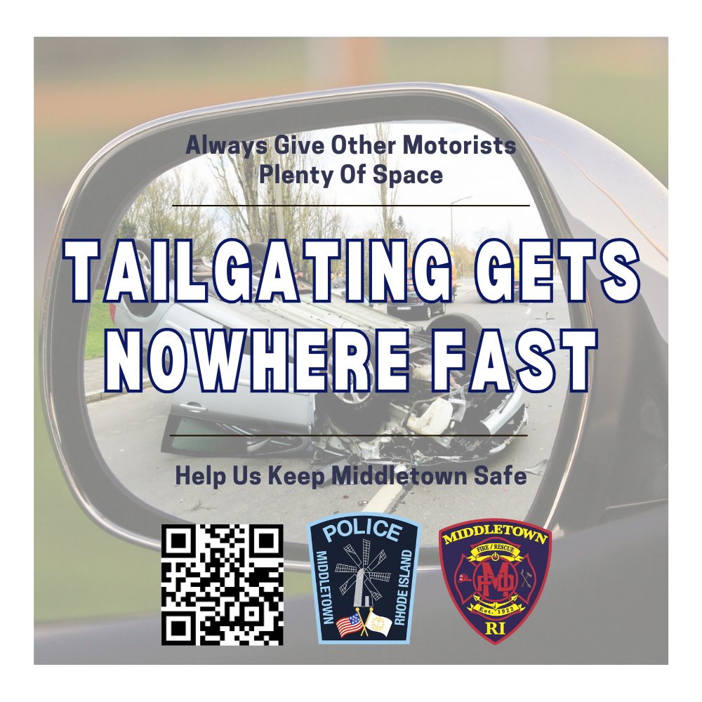 Safe Driving Series No Tailgating 92525