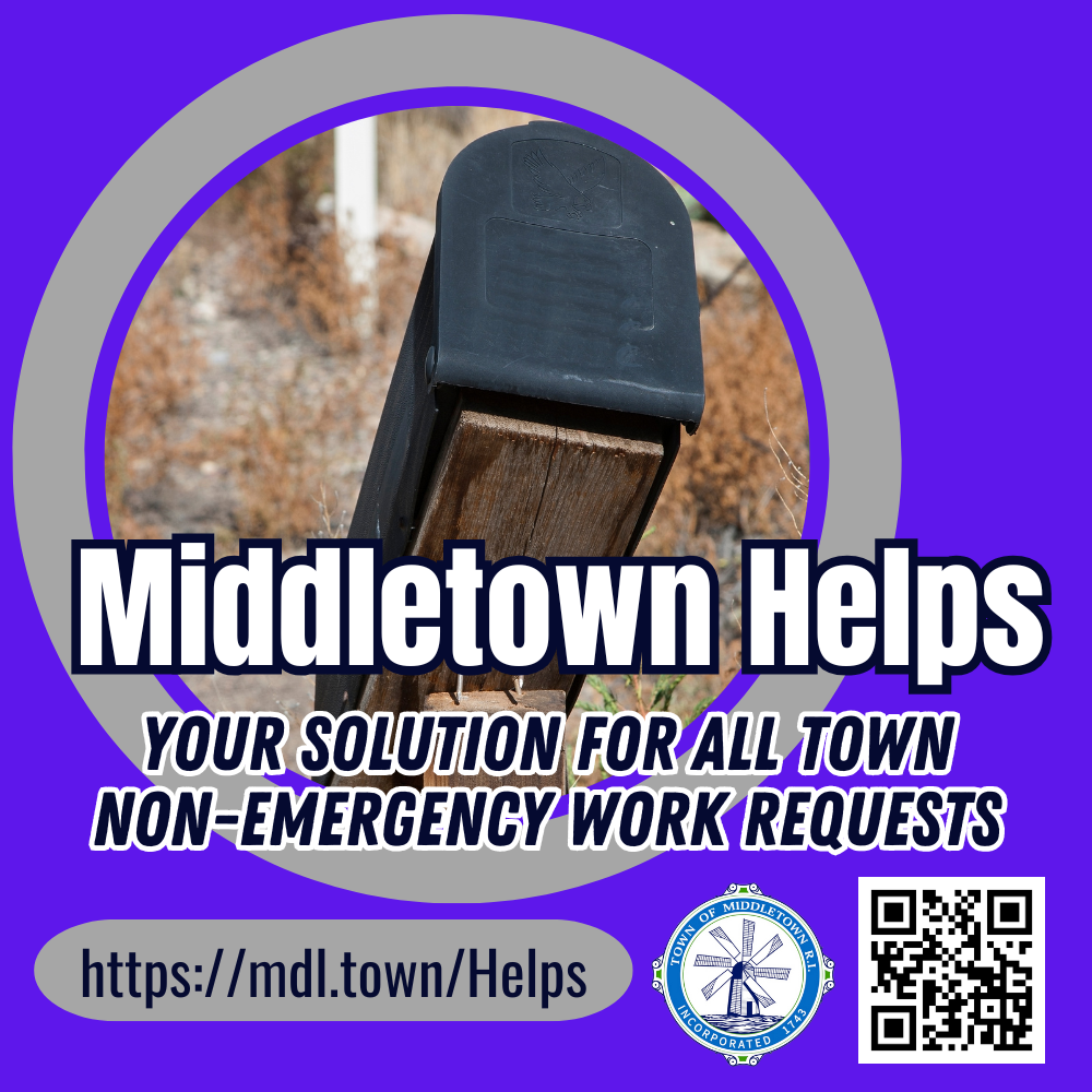 Middletown Helps Graphic 92925 Broken Mailbox