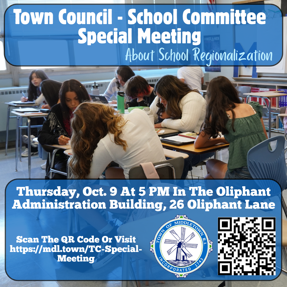 Town Council - School Committee Special Meeting On Regionalization Graphic 10925