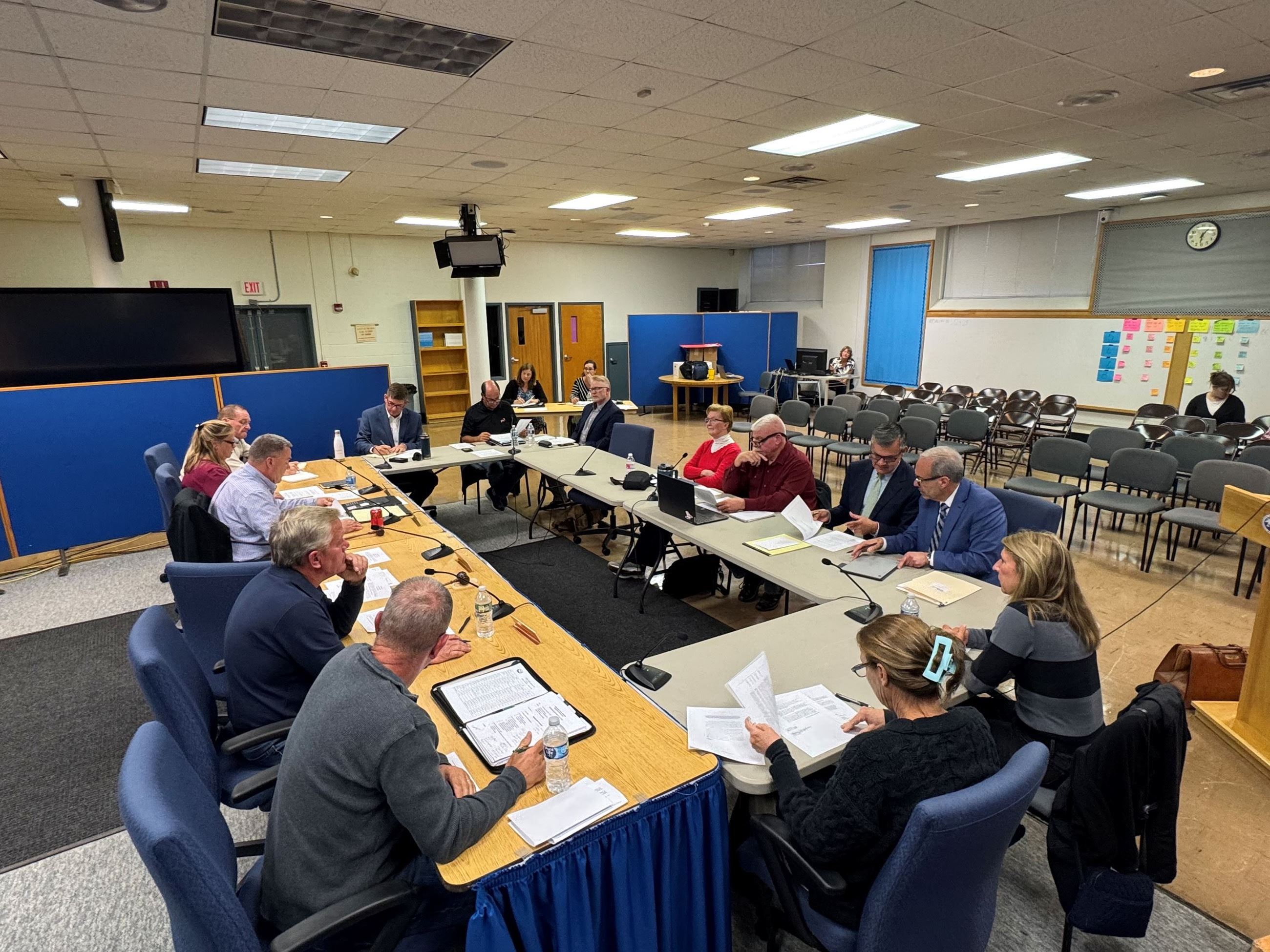 Middletown Town Council School Committee Discussion About Regionalization 10925