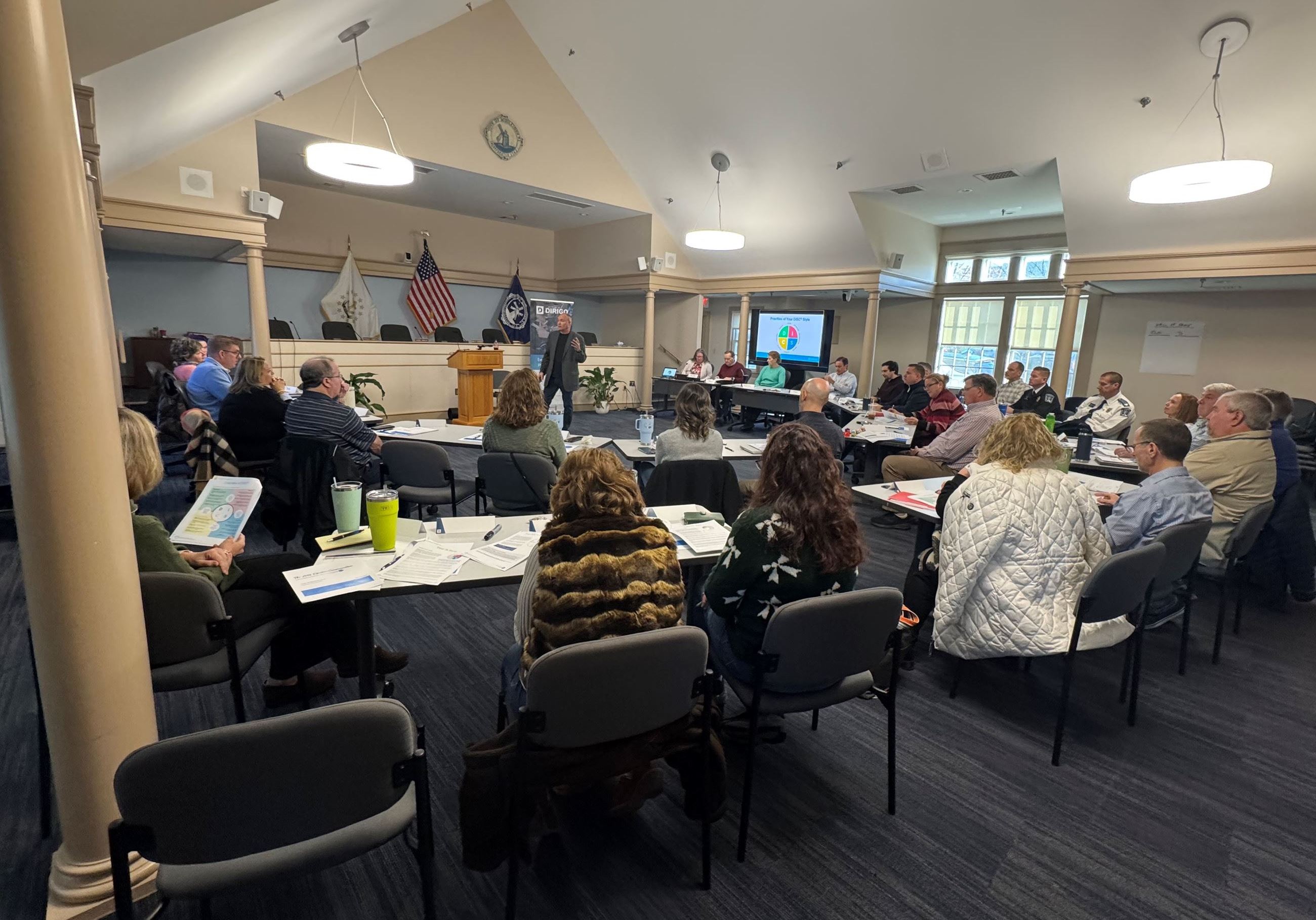 Dirigo Group Shot In Town Council Chambers 12325