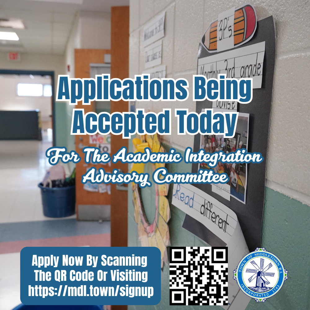 Academic Integration Advisory Committee Graphic From Town Council To Community Seeking Members Schoo