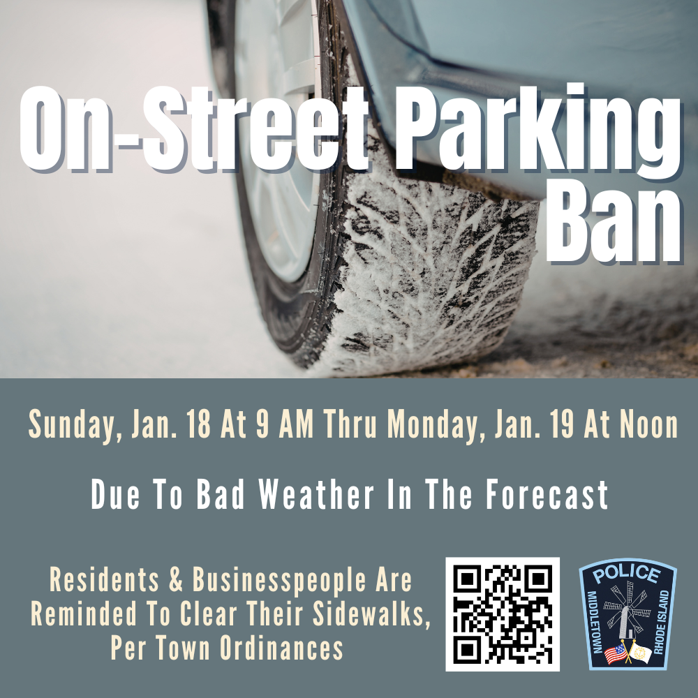 On-Street Parking Ban 11826 Snowy Car Tire