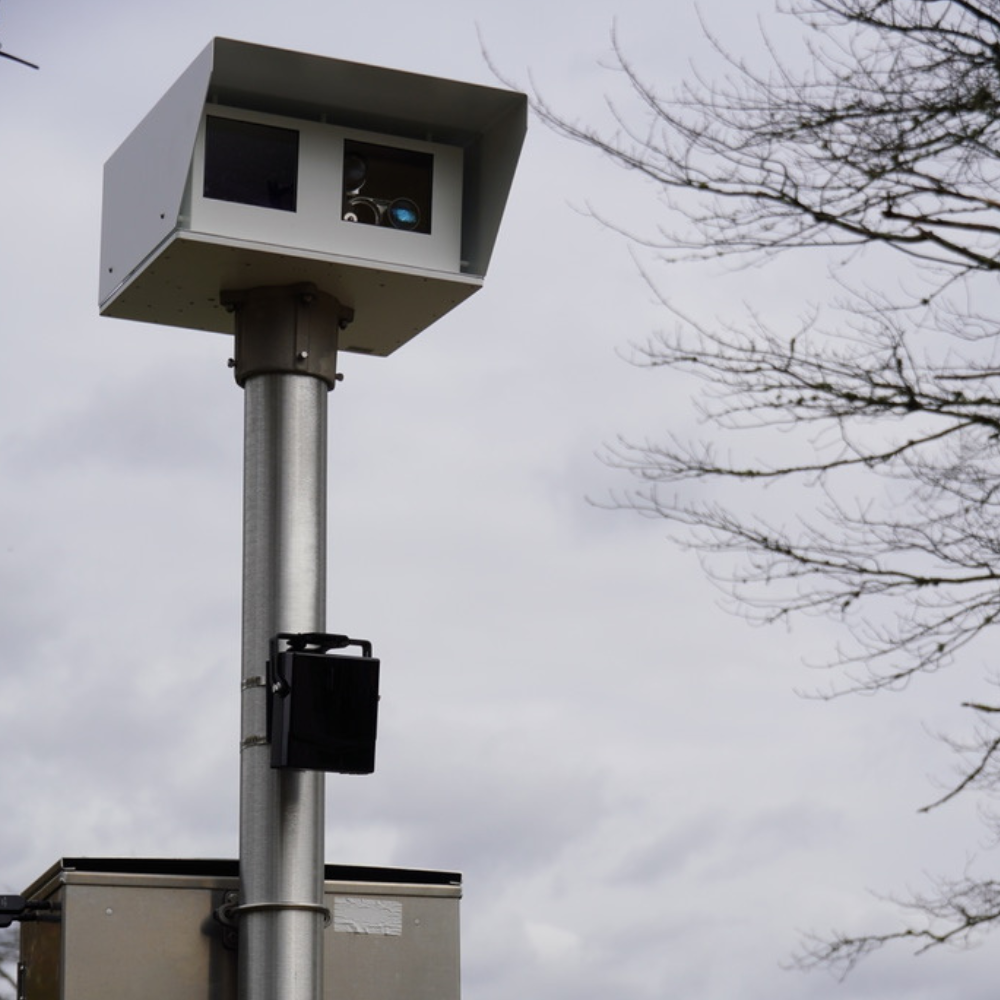 Blue Line Solutions School Zone Safety Camera Image By Forest Avenue School