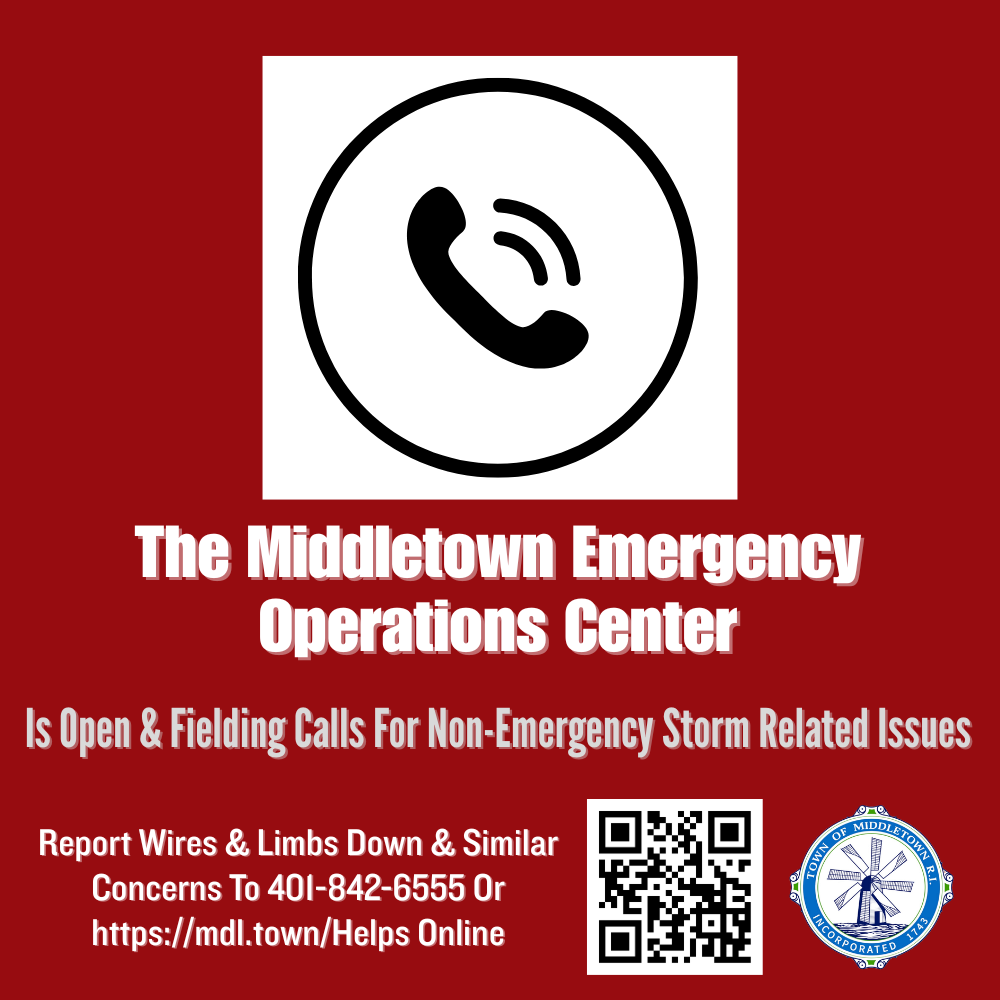 Middletown Emergency Operations Center Is Open For Hernando Red With Phone