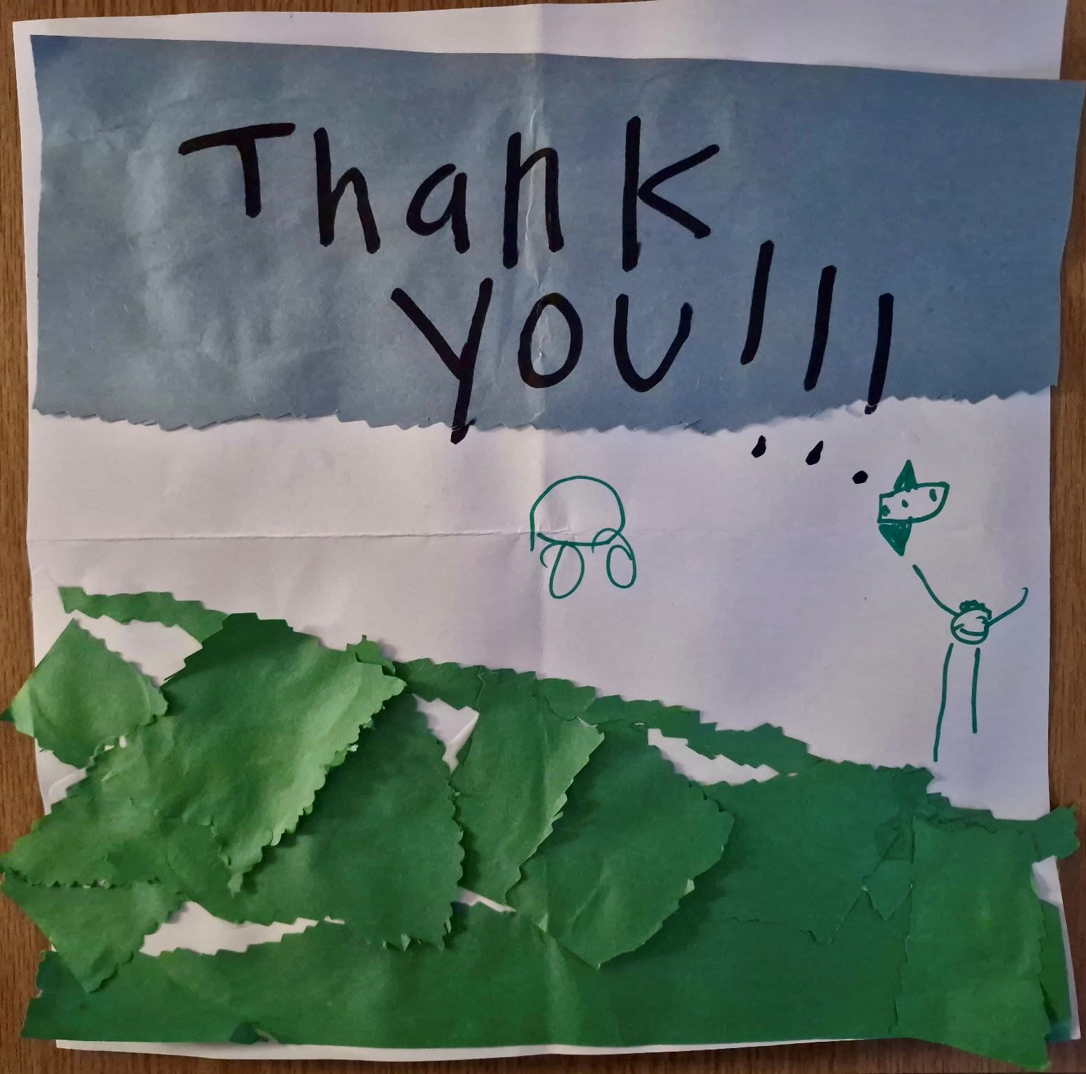 Winter Storm Hernando Thank You Note Seascape Avenue