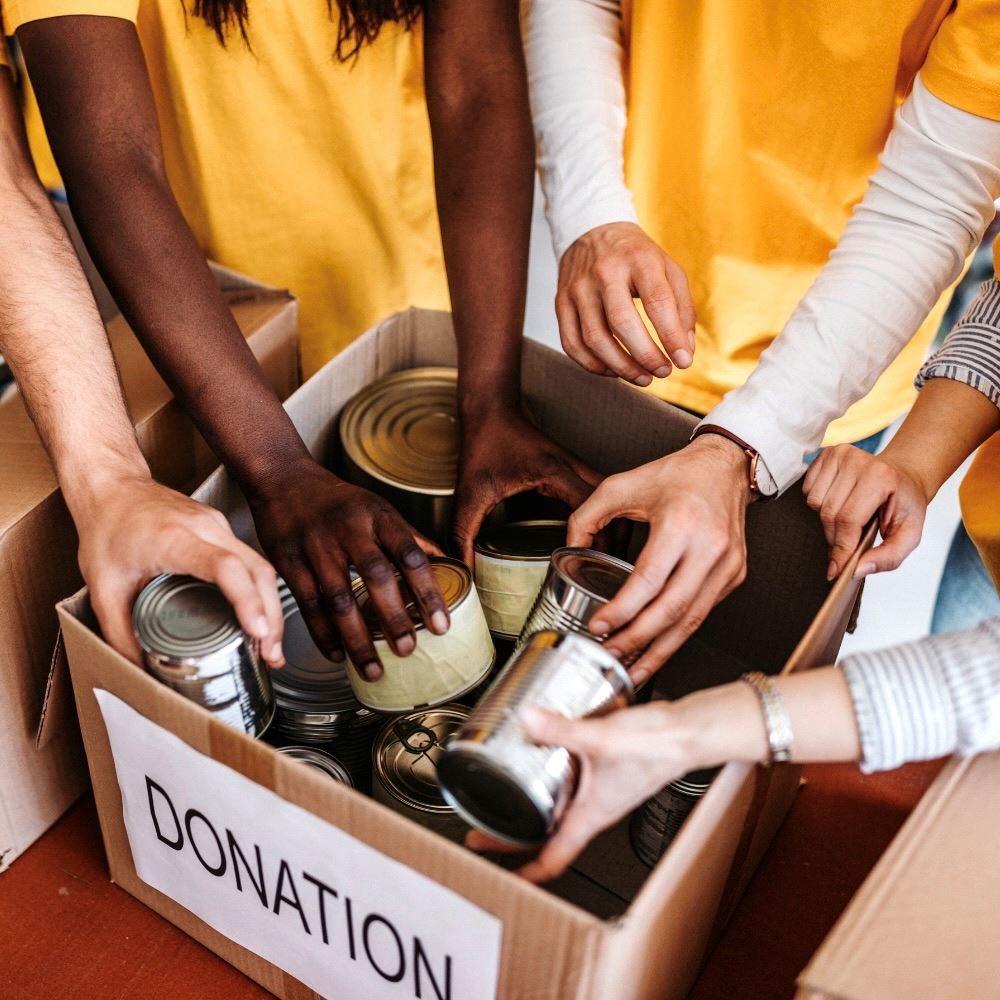 Middletown Senior Center Food Pantry Donation Photo