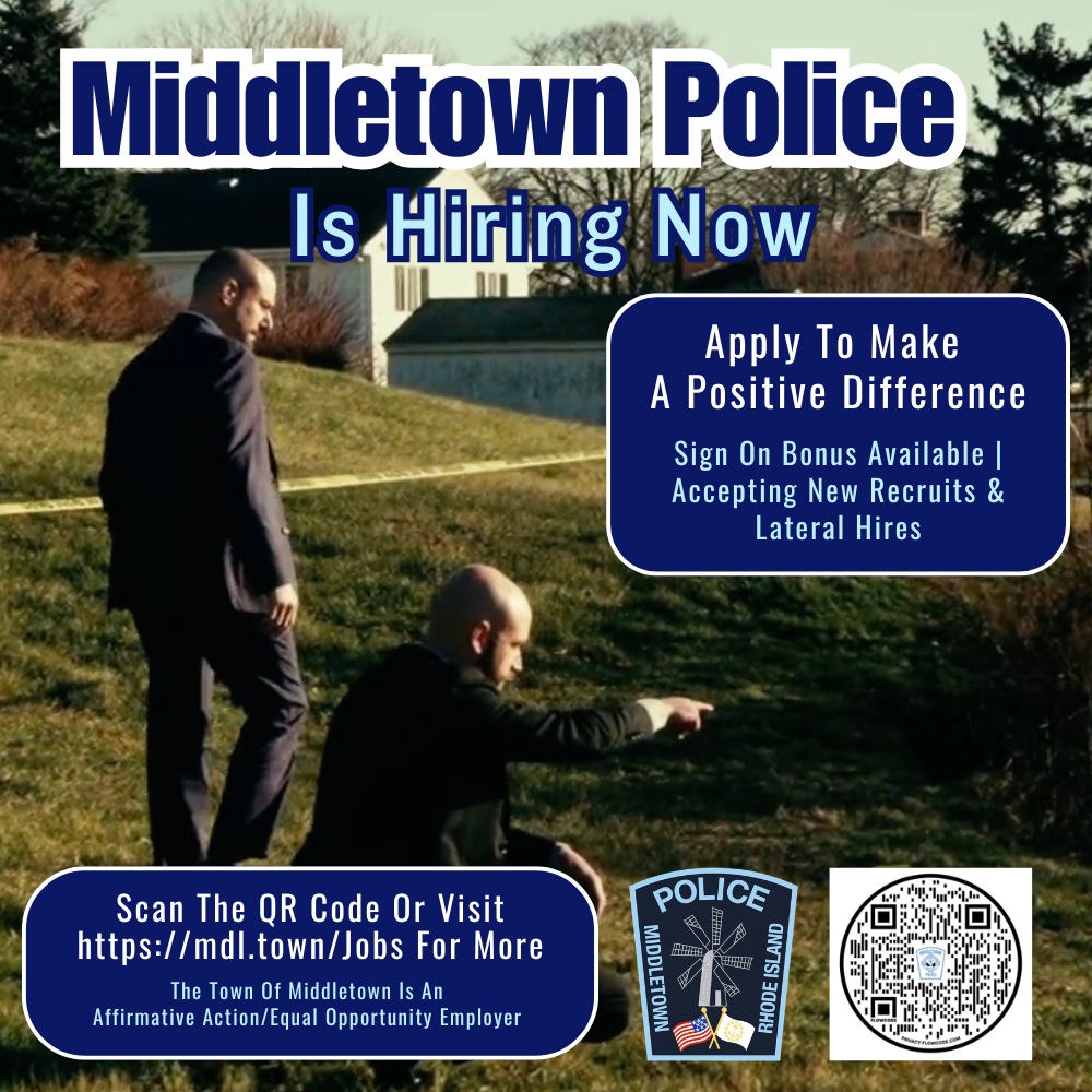 Middletown Police Jobs Posting Graphic