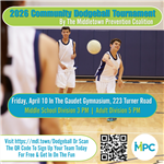 Community Dodgeball Tournament Graphic MPC Colors