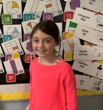 Forest Avenue Third Grader Izzy Walsh Headshot