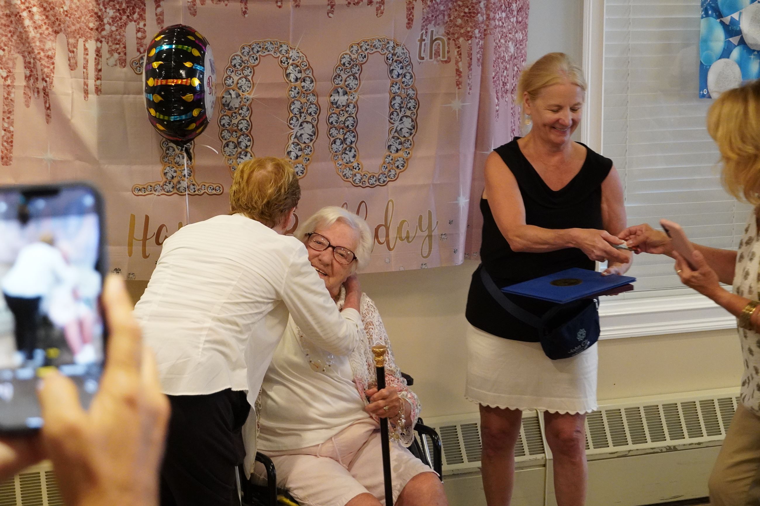Prucia Francis 100th Birthday Party John Clarke Senior Living Photo 5