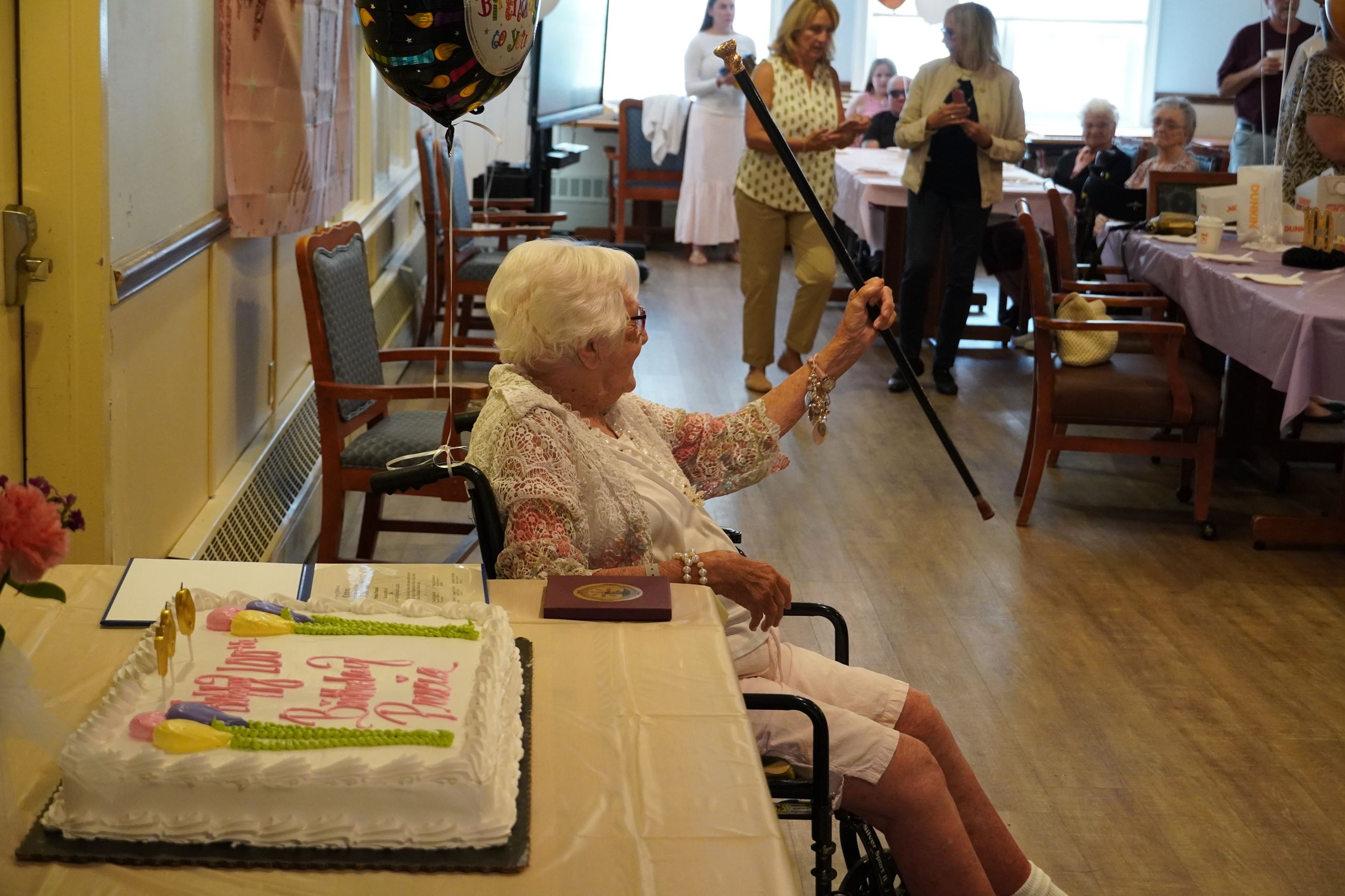 Prucia Francis 100th Birthday Party John Clarke Senior Living Photo 6
