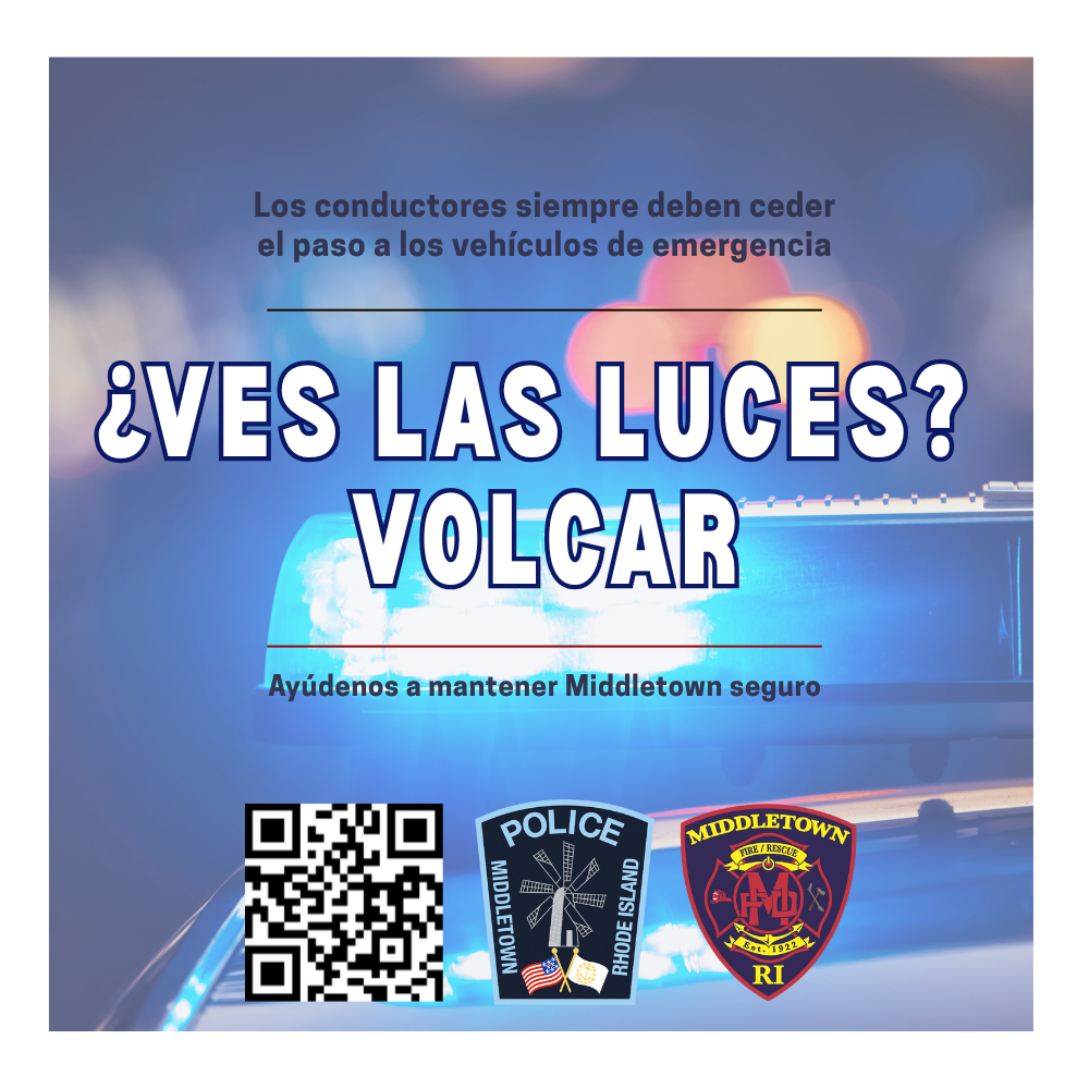 Public Safety Series Emergency Lights Graphic 1 Spanish