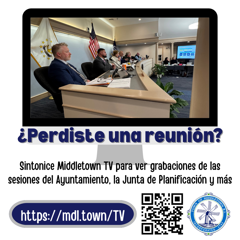 Middletown TV Miss A Meeting Graphic With Town Council Picture 81525 Spanish