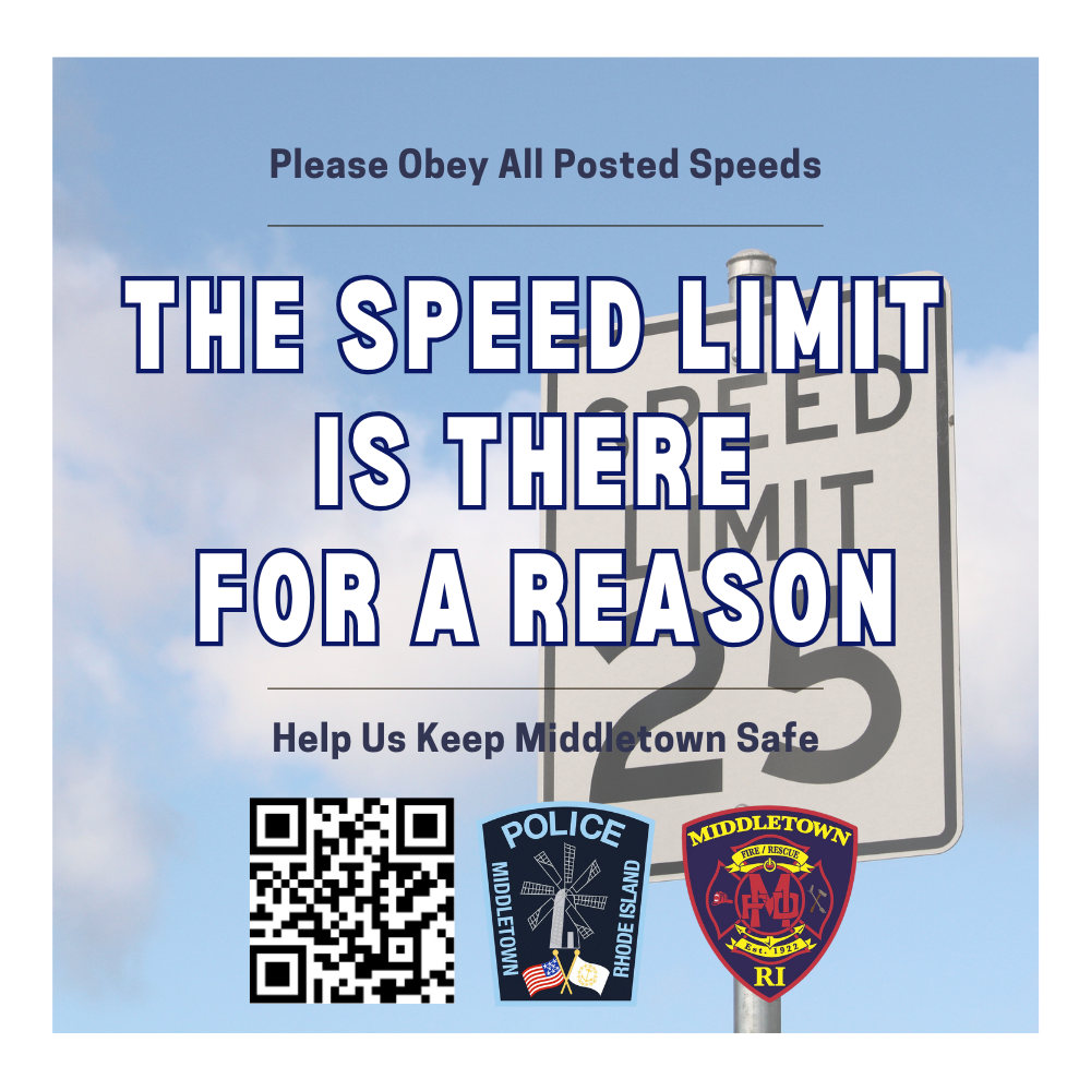 Speed Limit Graphic With 25 MPH Sign