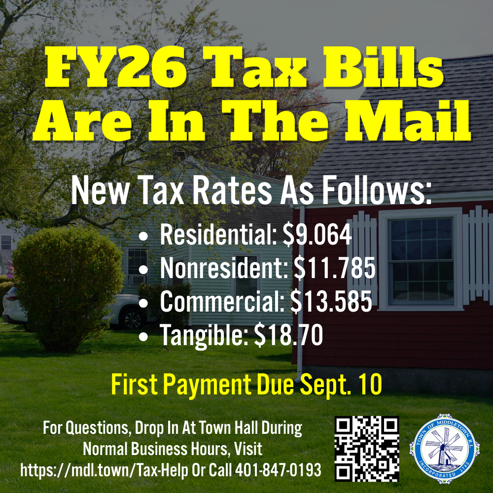 Fiscal 2026 Tax Bills Announcement Graphic