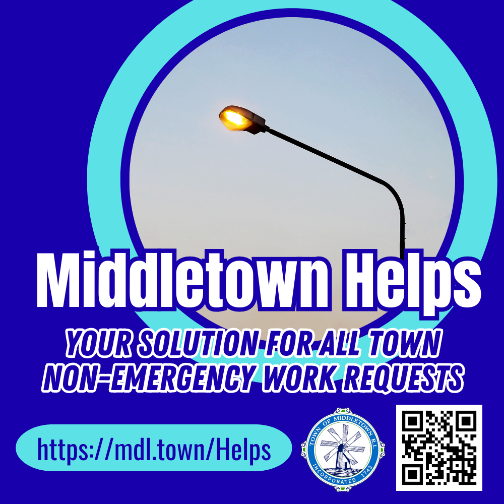 Middletown Helps Streetlight In Blue Graphic 82225