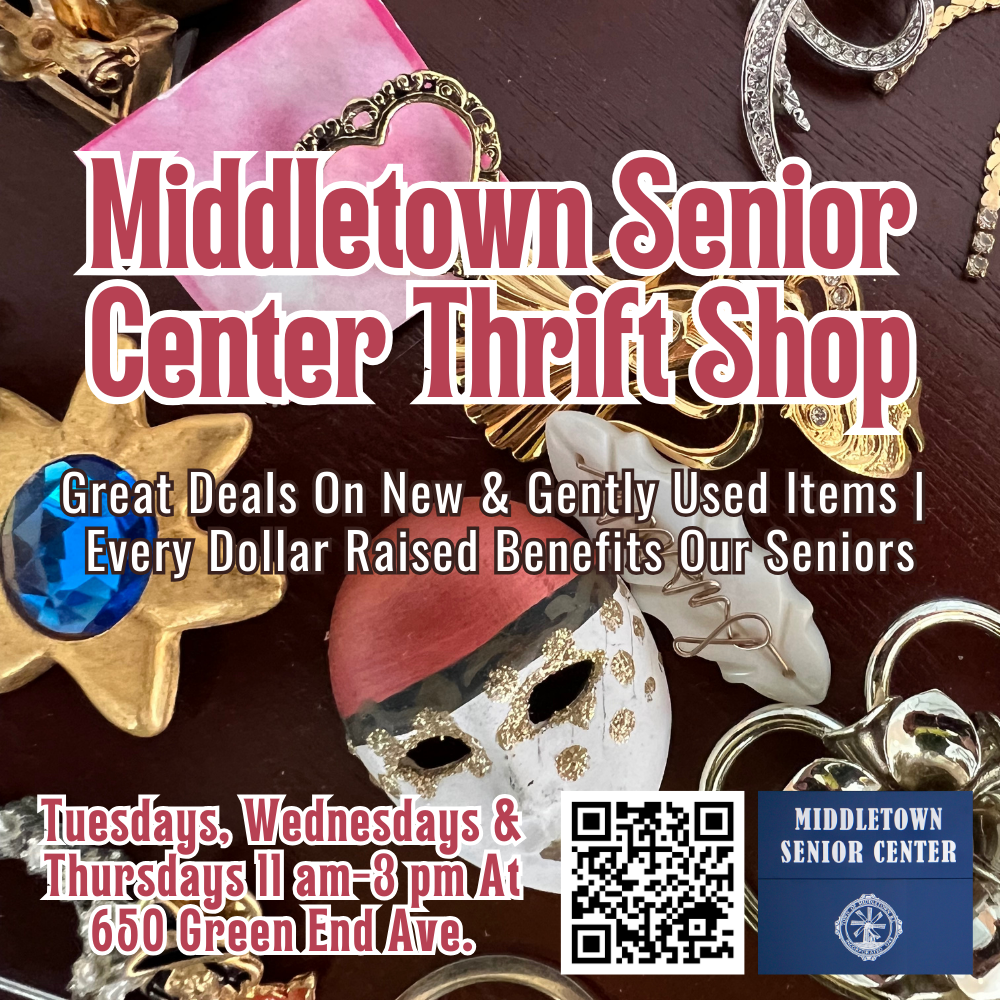 Senior Center Thrift Shop Jewelry Closeup 9825