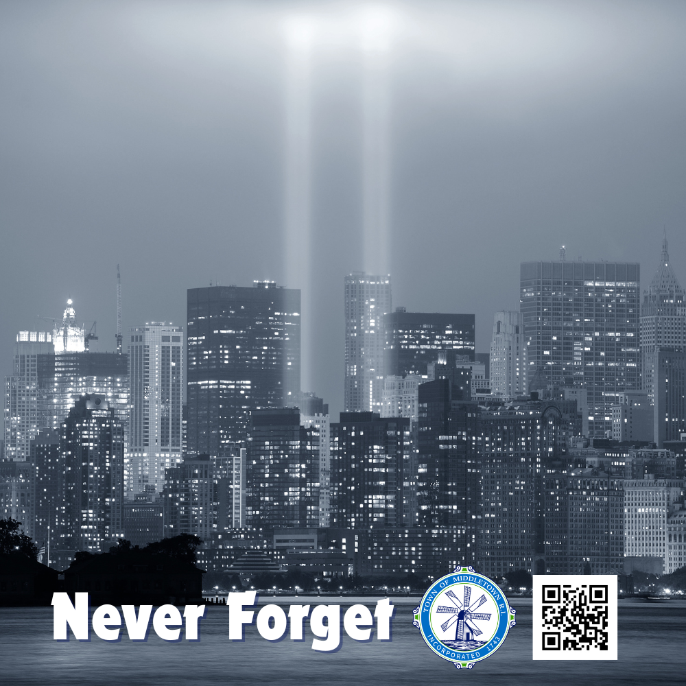 Sept. 11 Never Forget Graphic 91125