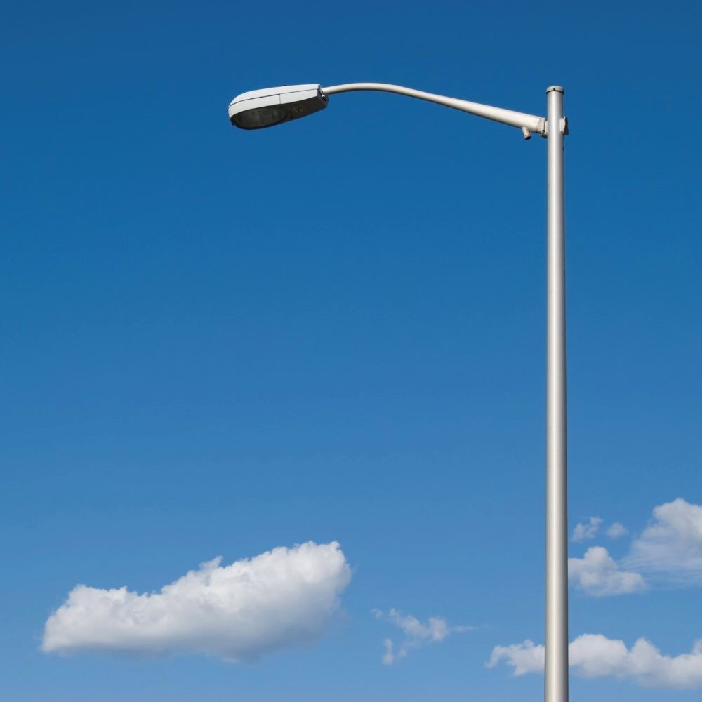 New Streetlight On Blue Sky 91025