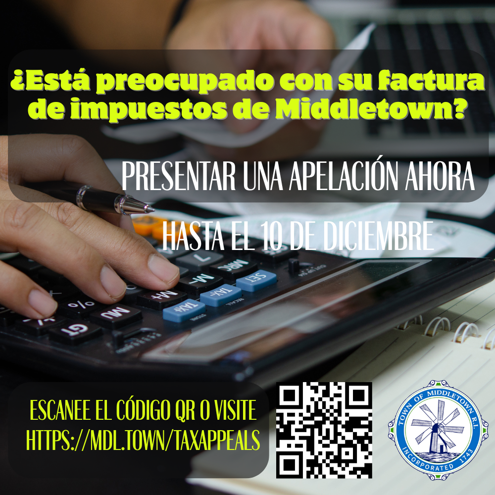 Tax Appeals Now Thru Dec. 10 Graphic Calculator Spanish