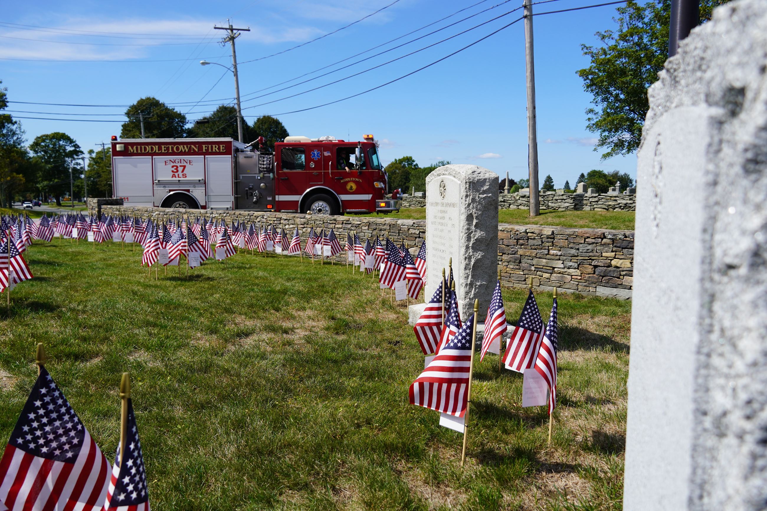Sept. 11 Remembrance Middletown Fire William Homer 91125