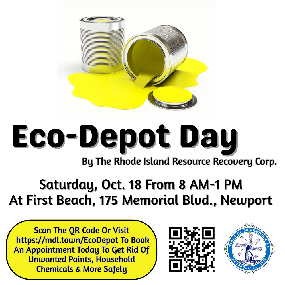 Eco-Depot Day By RIRRC 101825 Yellow Paint Can