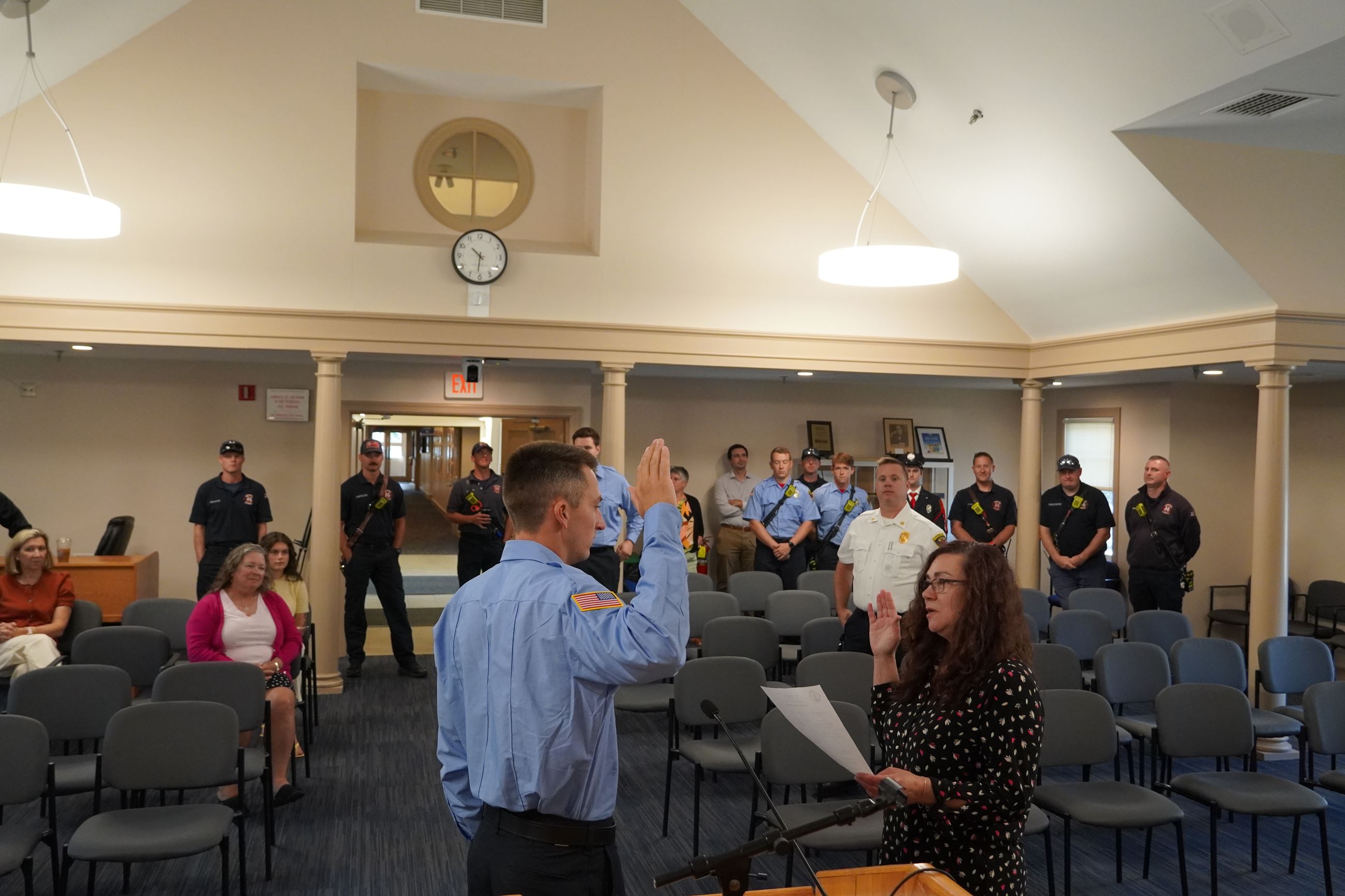 Swearing In Of Matthew Hook & Cameron Neary 91625 1