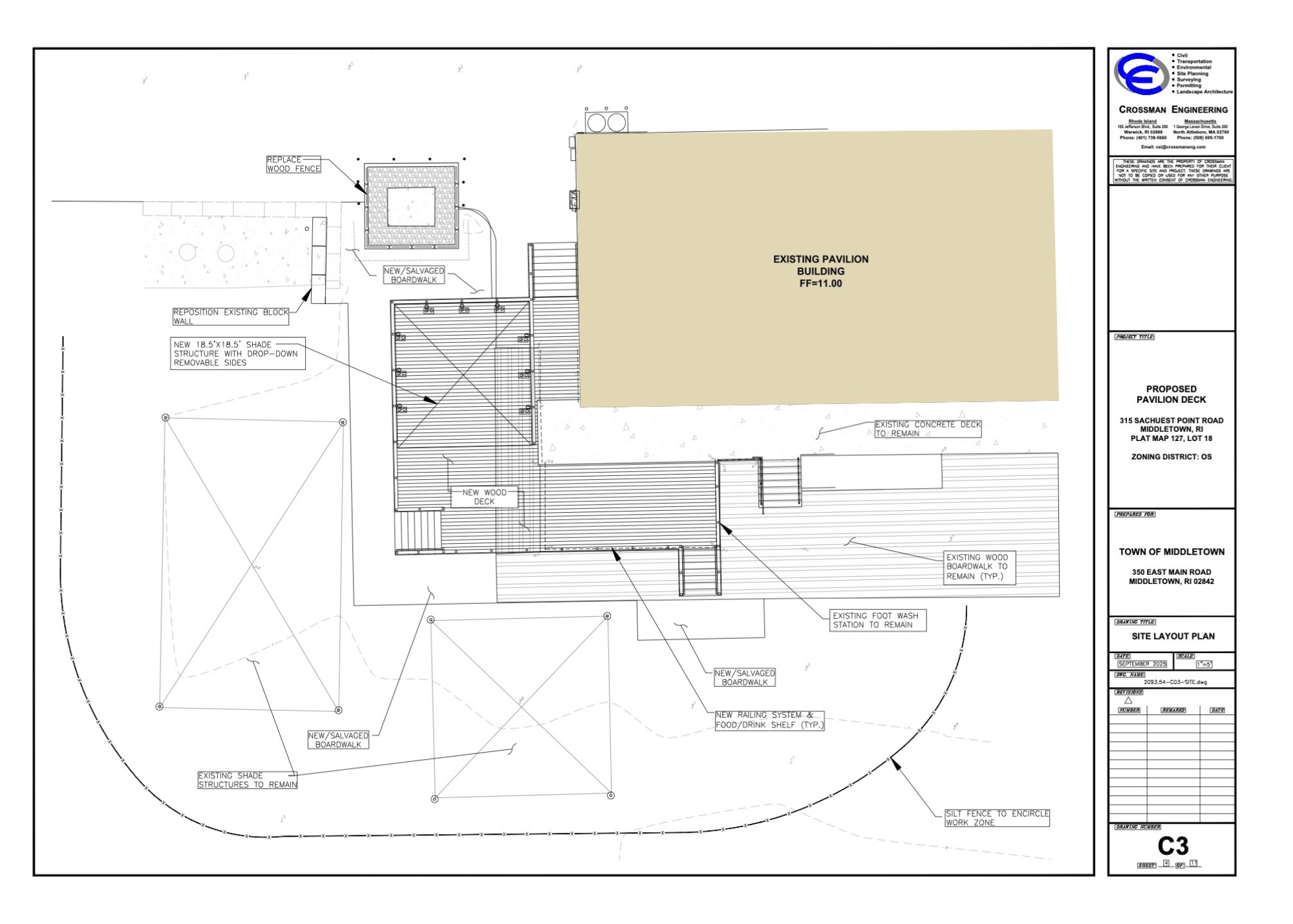 Beach Deck Pavilion Expansion Overview Shot 92325