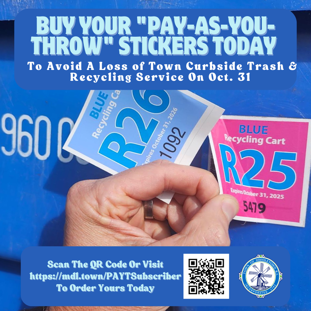 Pay As You Throw Reminder Graphic For 2026 Stickers 101025