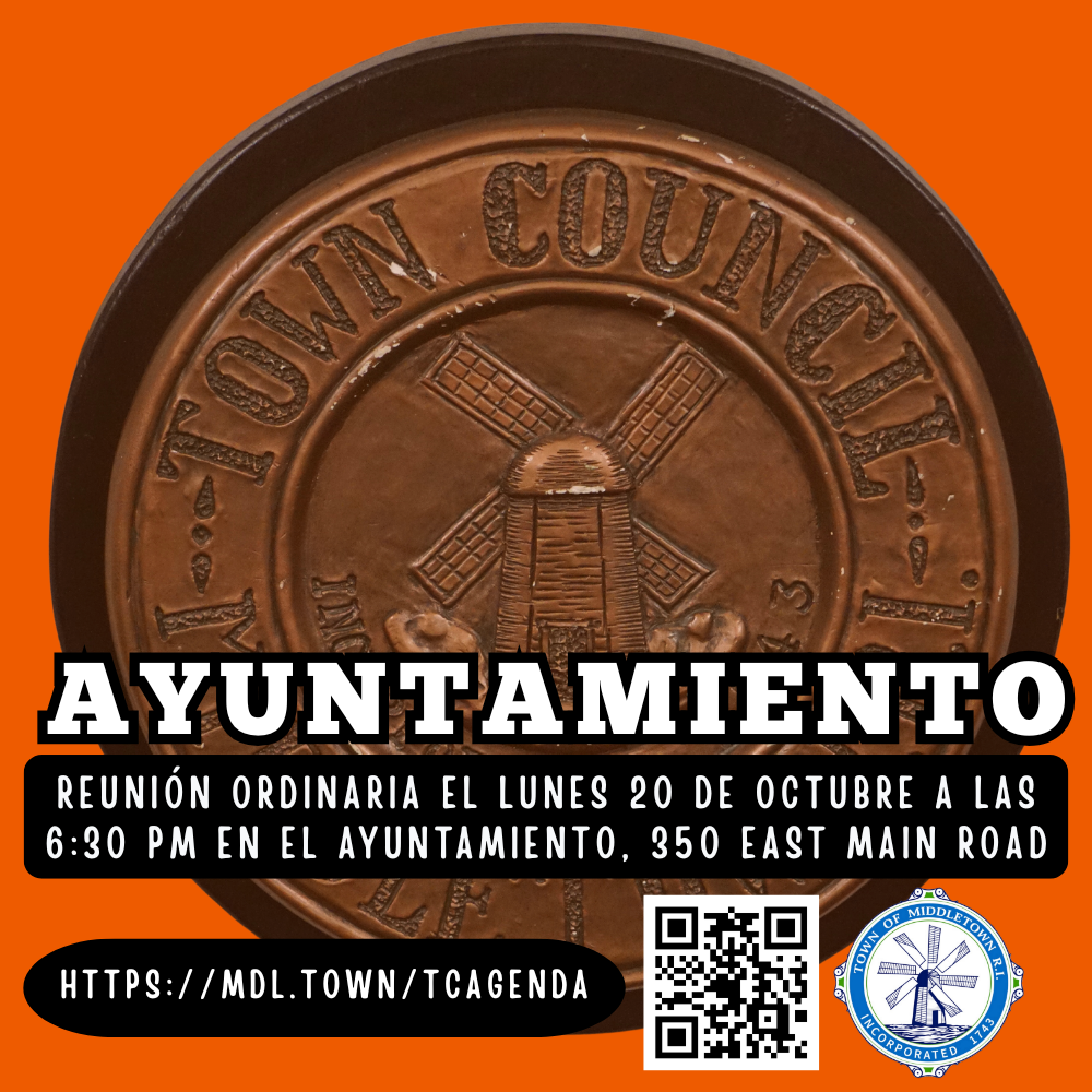 Town Council Advance Graphic For 102025 Meeting Orange Spanish
