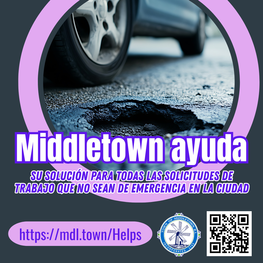 Middletown Helps Pothole Graphic 102025 Spanish