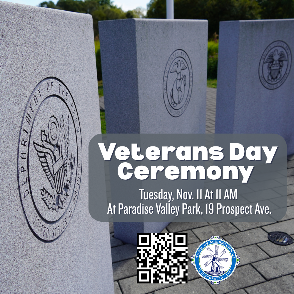 Veterans Day Ceremony Middletown 111125