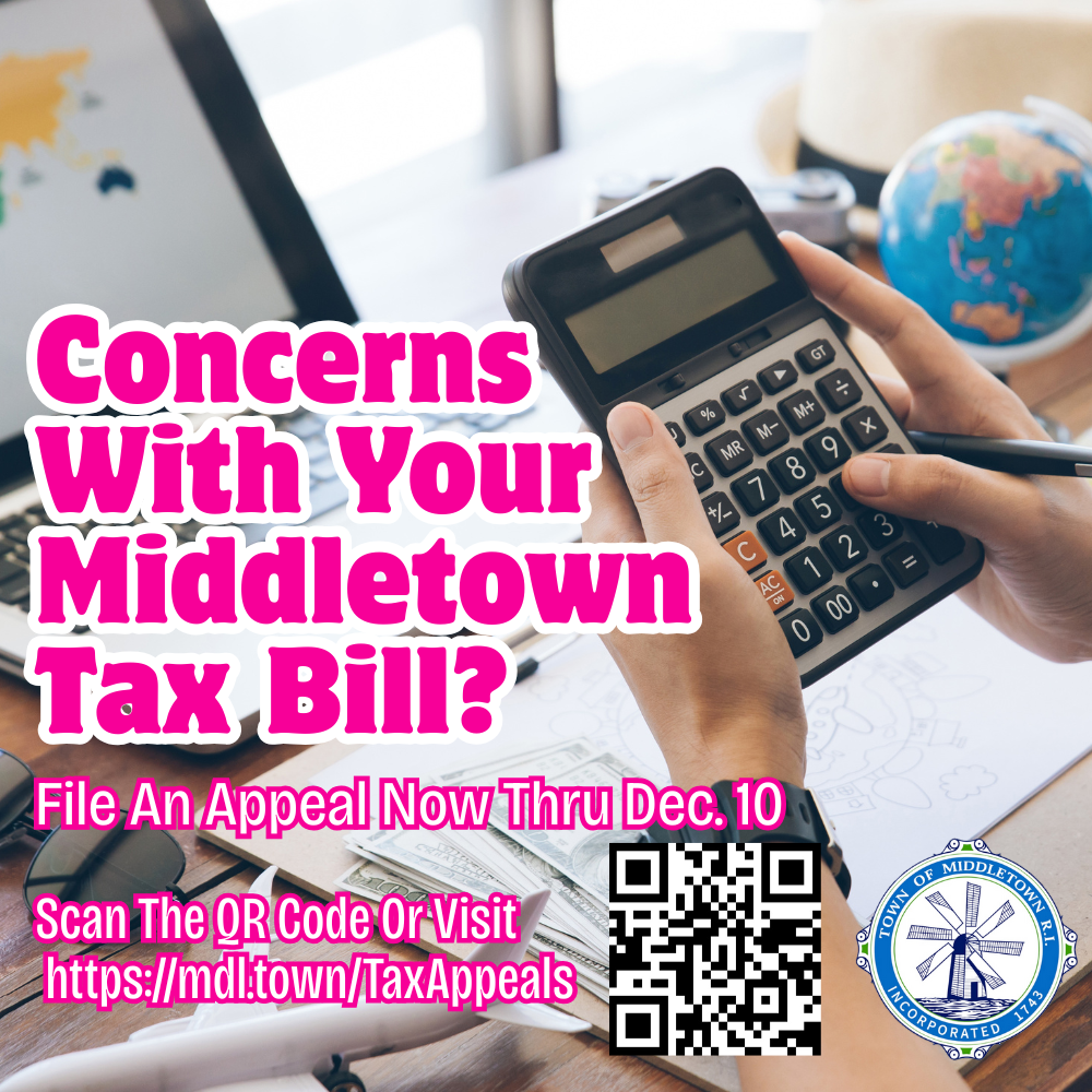 Tax Appeal Graphic Calculator Bold Pink Text