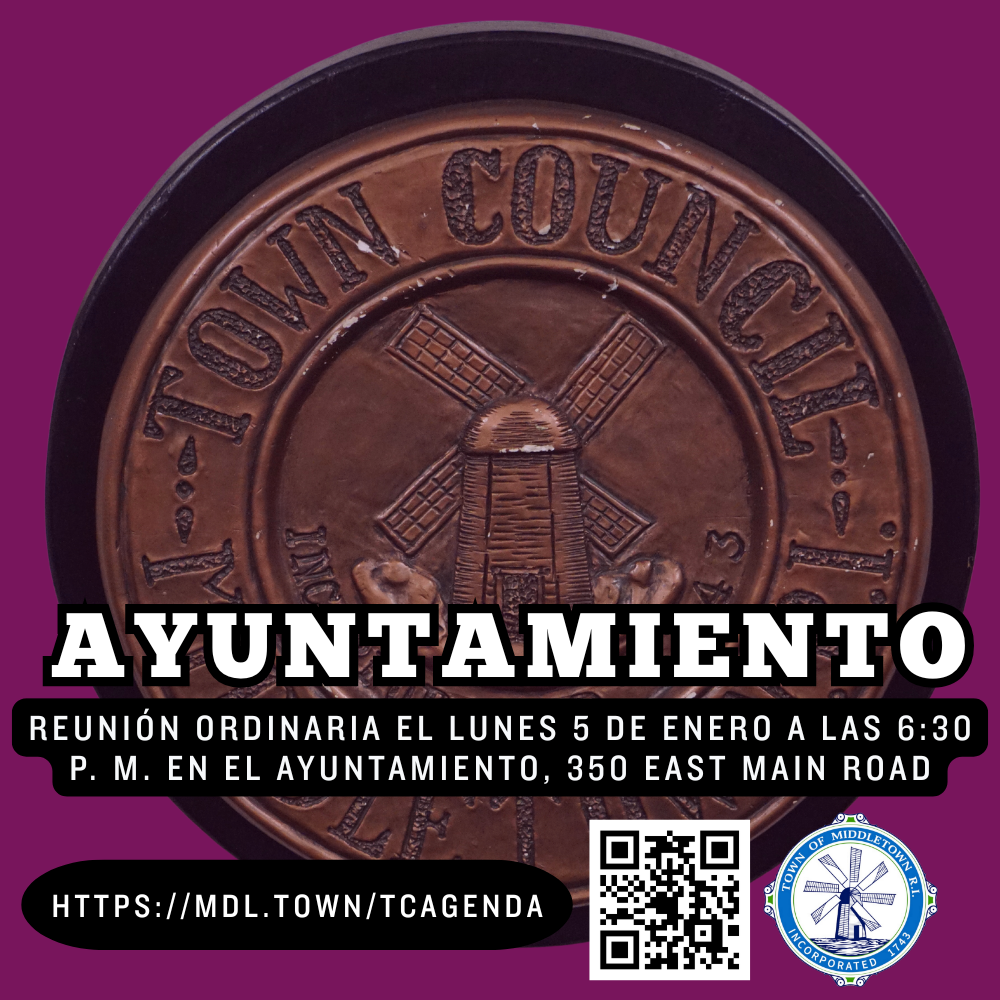 Town Council Advance Notice Plum 1526 Spanish 
