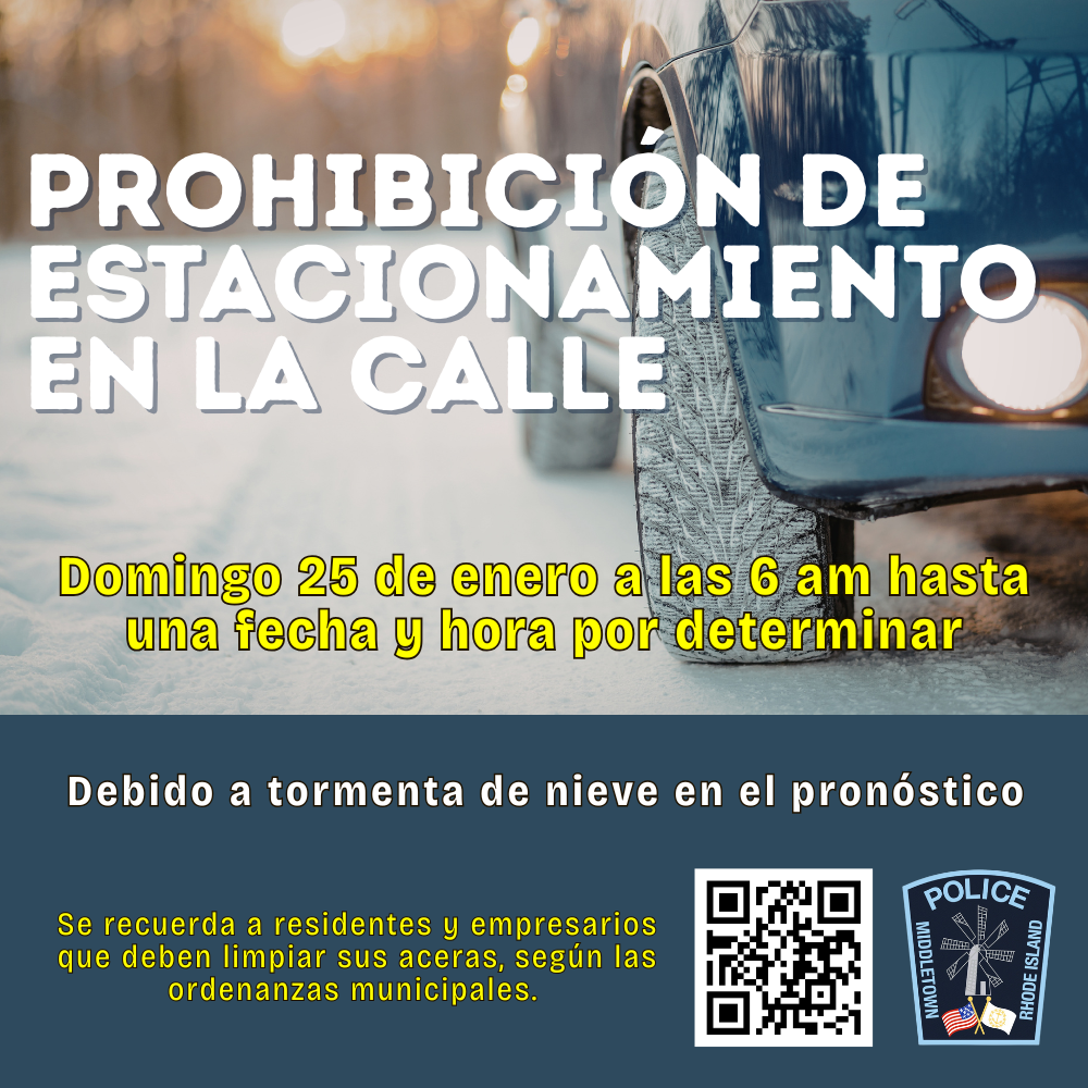 On-Street Parking Ban Due To Weekend Snowstorm 12226 Spanish