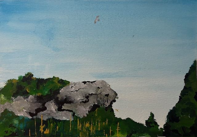 A View Of Hanging Rock By GLA 4th Grader Ethan Earle