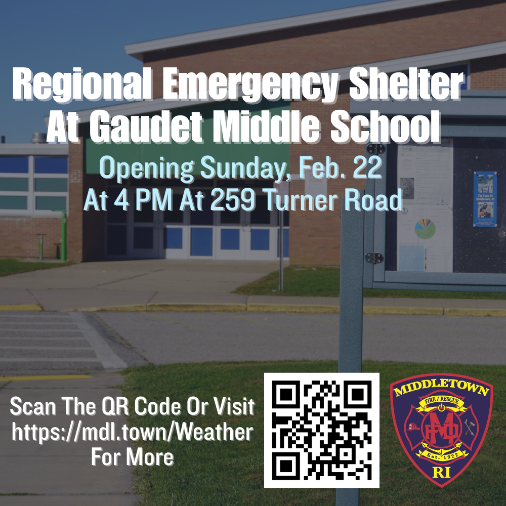 Regional Emergency Shelter At Gaudet Middle School Open For Winter Storm Hernando Graphic