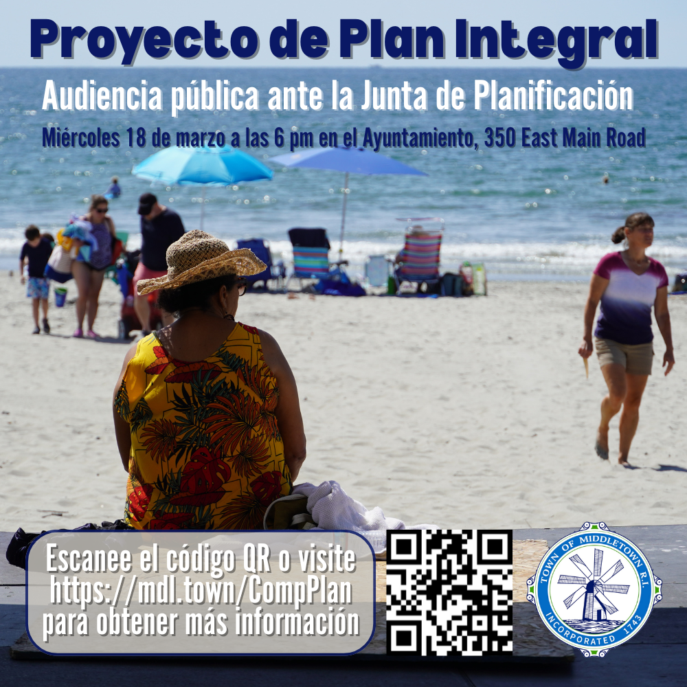 Draft Comprehensive Plan Public Hearing 31826 Beach Scene Spanish