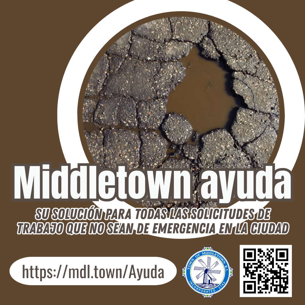 Middletown Helps Pothole Brown Spanish