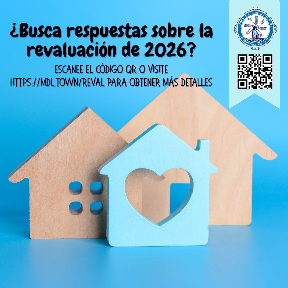 Revaluation 2026 Wood Houses With Blue Background Spanish