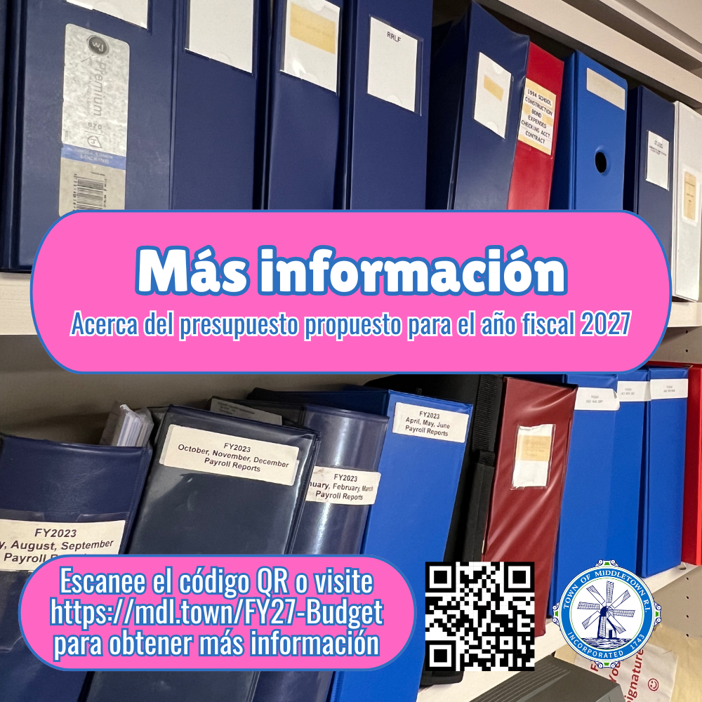 Fiscal 2027 Budget Binders Graphic Spanish