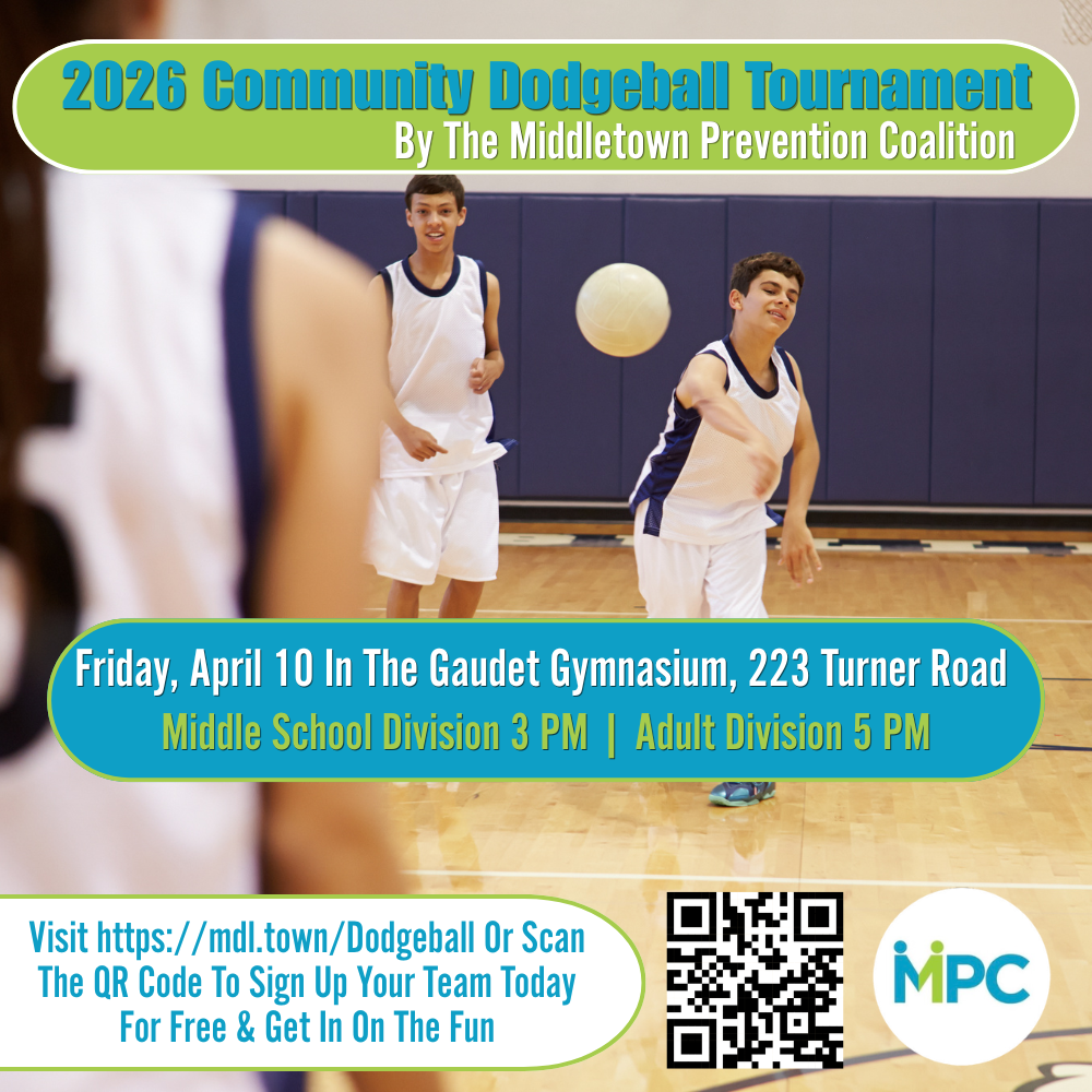 Community Dodgeball Tournament Graphic MPC Colors